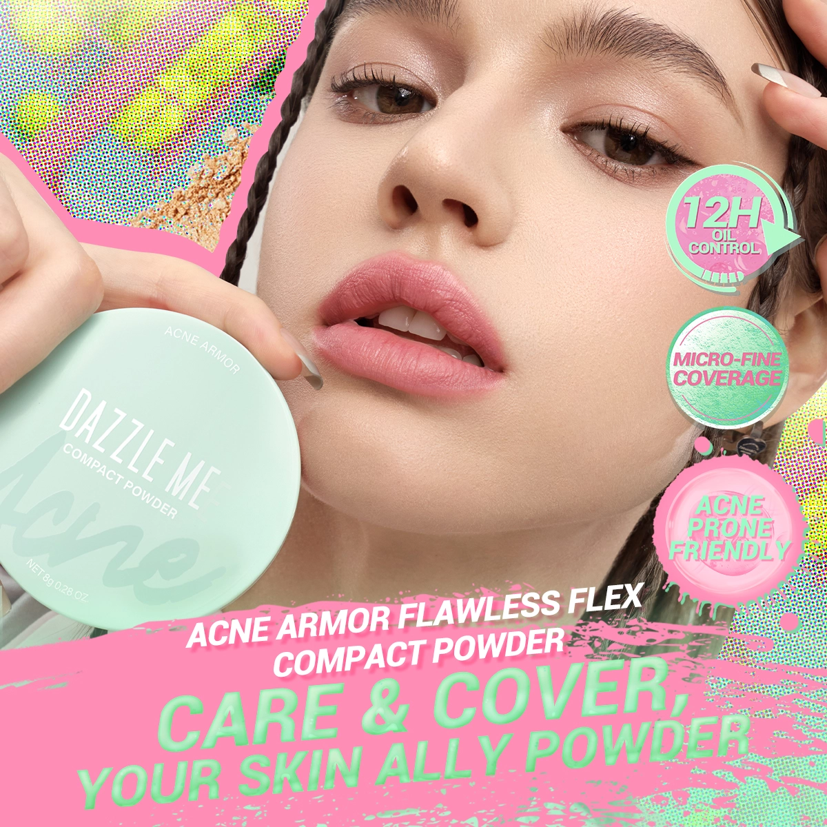 ACNE ARMOR FLAWLESS FLEX COMPACT POWDER